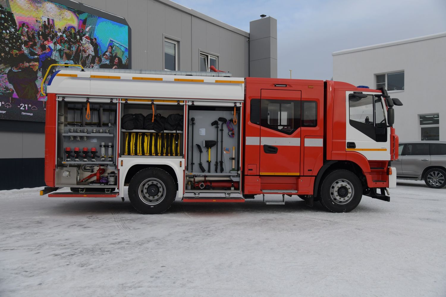 Пожарные автоцистерны для атомной отрасли на шасси АМТ