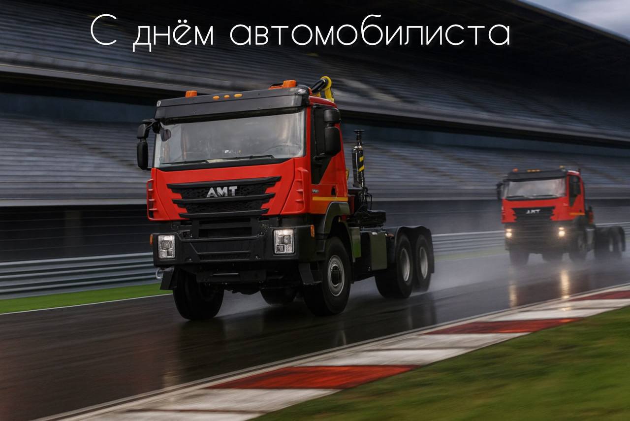 ООО "АМТ Н.В." поздравляет с днём автомобилиста!